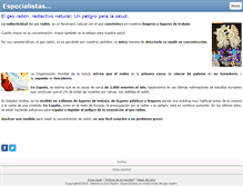 Tablet Screenshot of detectivedonradon.com